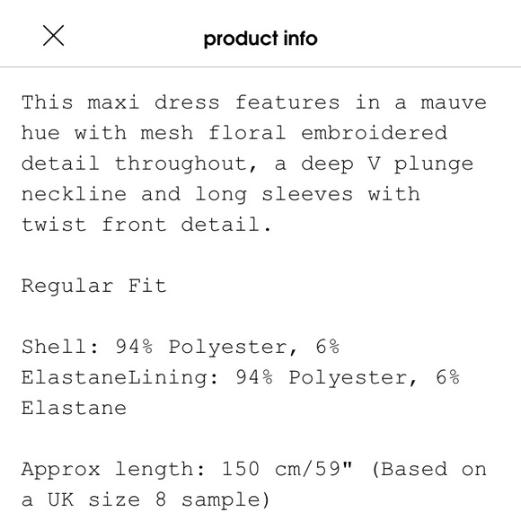 Missguided Peace & Love dress - Picture 7 of 7